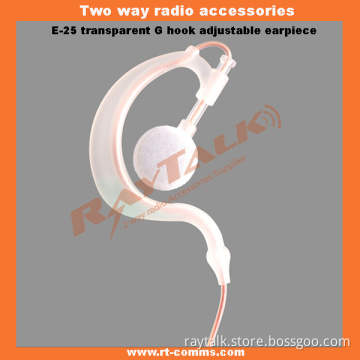 Two Way Radio Earphone Earhook Style